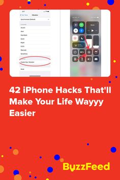 an iphone with the text 37 iphone hacks that'll make your life way easier