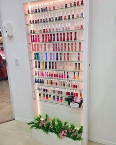 Porta Esmaltes Ideas, Spa Room Decor, Home Nail Salon, Beauty Room Decor, Anime Nails