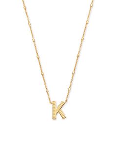 Kendra Scott Necklace Letter, Kendra Scott Initial Necklace, K Necklace Letter, K Initial Necklace, Letter Pendent, K Pendant, Christmas Lists, K Necklace, Preppy Jewelry