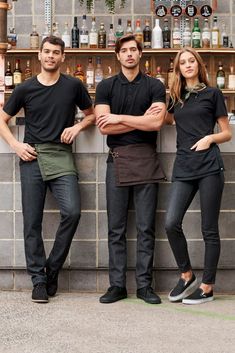 Waiter Uniform Design, Barista Uniform, Bartender Uniform, Waiter Outfit, Barista Outfits, Cafe Uniform, Waitress Outfit, Waiter Uniform, Employee Uniform