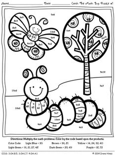 the very hungry caterpillar worksheet for kids to learn numbers and color