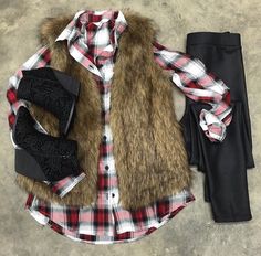 Leggings Booties, Pijamas Women, Plaid Leggings, Lace Booties, Holiday Plaid, Brown Fur, Fall Winter Wardrobe