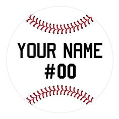 Customizable Baseball Sign Softball Sign, Reserved Parking Signs, Baseball Signs, Stop Sign, Address Numbers, Parking Signs, Baseball Softball, Text You, A Sign