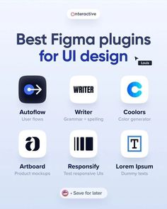 the best figma plugins for uj design, including icons and text