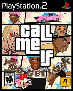 the cover art for the playstation game call me if you get vol 2, which features various