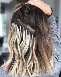 Beauty Works Hair Extensions, Permanent Hair Extensions, Micro Bead Hair Extensions, Hair Extensions Tutorial, Beaded Hair Extensions, Hair Extensions Before And After, Fusion Hair Extensions, Types Of Hair Extensions, I Tip Hair Extensions