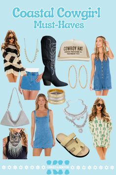 Looking for cute coastal cowgirl outfits & summer country concert outfit ideas?  I love these country glam outfits for summer, catch me in coastal cowgirl outfits every dayyy!  Shop these exact country concert outfit ideas here! Cowgirl Outfits Summer, Summer Country Concert Outfit Ideas, Summer Catch, Cowgirl Summer