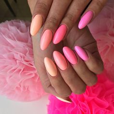 This is a fun color scheme for summer nails Nails 2018, Indigo Nails, Bright Nails, Summer Nails Colors, Girls Nails, Nail Designs Summer, Green Nails, Nails Design