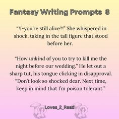 #fantasy #fantasykingdom #dragon #princess #fantasyprompt #writing #writer #writingprompt #writingabook #prompts #romantic #romanticlovequotes #romancenovel #romancereader #romanceauthor #lovecore #author #conversation #dialogue #fiction #fairytale #fairy #fae Romeo And Juliet Writing Prompts, Knight Writing Prompts, Fairytale Story Ideas, Romantasy Story Prompts, Romantic Scene Prompts, Twisted Fairytales Prompts, Story Dialogue Ideas, How To Write A Ballroom Scene