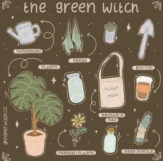 Beginner Grimoire, Fairy Offerings, Witch Types, Types Of Witches, The Green Witch, Teen Witch, Grimoire Book