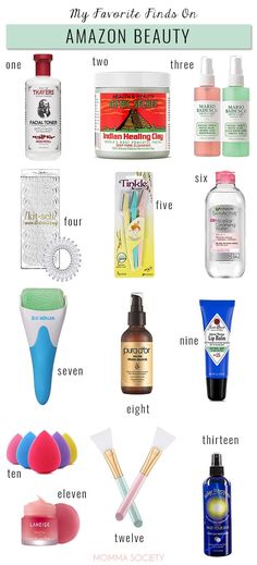 My Favorite Amazon Beauty Finds For Moms | Momma Society  #amazonbeauty #diybeauty #bestbeautybuys #skincare Skincare Amazon Finds, Skin Care Amazon Finds, Best Amazon Skincare Products, Amazon Finds Skincare, Makeup From Amazon, It Girl Must Haves, Amazon Finds Beauty, Mom Skincare, Self Care Must Haves