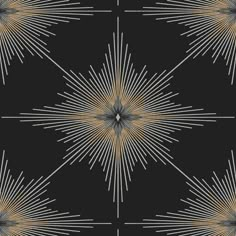 North Star Ebony from the Etten Geometric Collection by Seabrook Gothic Pattern Design, Geometric Pattern Wallpaper, Diy Shop, Geometric Star, Wallpaper Modern, Wallpaper Pattern, Star Wallpaper, Paper Wallpaper, Modern Wallpaper