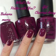 Essie Bahama Mama, The Hatter, Best Nail Designs, Plum Nails, Bahama Mama, Fall Nail Colors, Opi Nails, Manicure Y Pedicure