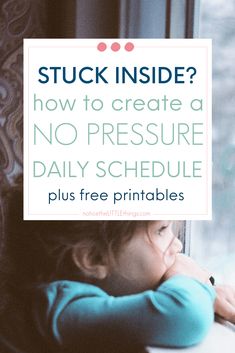 stuck inside? personalize this free printable no pressure daily routine schedule for kids and save your mom sanity! #scheduleforkids #dailyroutineschedule #dailyroutinechartforkids Daily Schedule Kids, Behavior Incentives, Fun Organization, Kids Planner, Kids Schedule