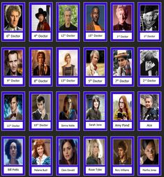 an image of many different people in the same place on this page, including actors and their names