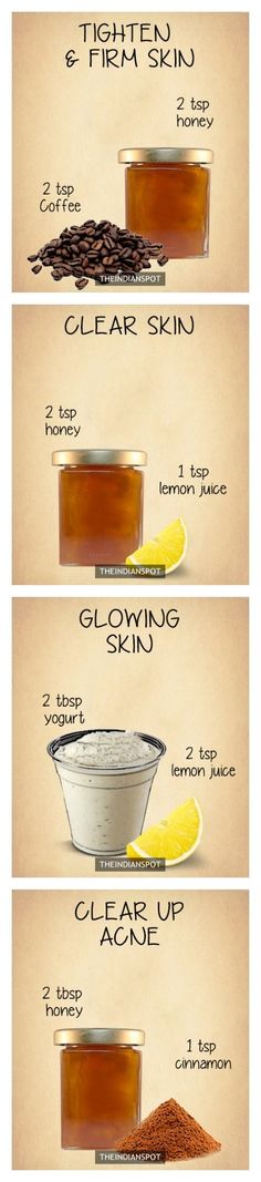 Goal: To try these out, the ones that I need. (all of them - ) Obličejové Masky, Homemade Face Masks, Homemade Face, Skin Remedies, Diy Skin Care, Diy Skin, Homemade Beauty Products