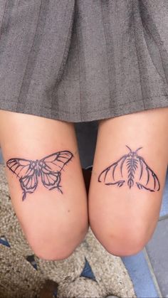 Moth Over Knee Tattoo, Moth Skeleton Tattoo, Skeleton Moth Tattoo, Butterfly Skeleton Tattoo, Rosy Maple Moth Tattoo, Moth Knee Tattoo, Skeleton Butterfly Tattoo, Moth Skeleton