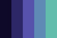 the color purple and teal is shown in this image, it appears to be very dark