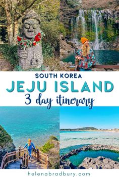 the south korea jeju island 3 day itinerary