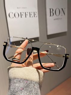 High Fashion Glasses, Stylish Glasses Women, Shein Glasses, Stylish Glasses For Women, Eye Glass Frames, Fashion Glasses For Women