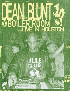 #music #deanblunt #hackney #houston #livemusic #flyer #flyerdesigns #graphicdesigner #zushi Show Flyer Design, Show Flyer, Old Posters, Concert Poster Design, Cool Album Covers, Music Flyer, Basketball Posters, Dorm Posters, Music Pics