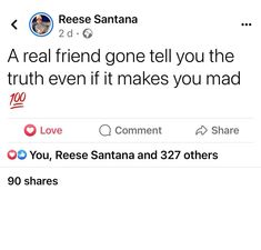 two tweets on twitter with the caption reese santana