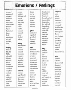 emotions feelings and feelings worksheet for students to practice the language skills in their classroom