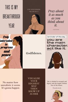 the different types of women's hair are shown in this graphic style, and each has