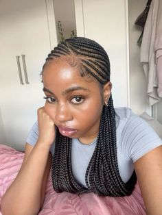 pin from @bexella_ Cornrows With Designs Black Women, 4c Cornrows, Alicia Keys Fulani Braids, Natural Hair Plaits, Cornrows Braids Natural Hair, Fulani Braids On Natural Hair, Fulani Braids Natural Hair, Cornrow Styles For Black Women, Braids Fulani