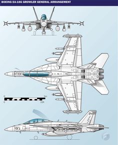 an airplane is shown in this blueprint