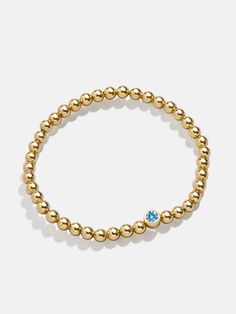 Elevate your everyday jewelry stack with the 18K Gold Birthstone Pisa Bracelet. Featuring your signature birthstone, this gold bracelet is the perfect blend of personal and chic. Dainty, delicate, and crafted out of 18k gold plated sterling silver, celebrate your birth month year round. Jewelry Stack, Stacked Jewelry, Birth Month, Everyday Jewelry, Gold Plated Sterling Silver, Pisa, Aquamarine, Birthstone, Gold Bracelet