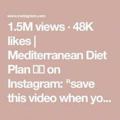 Mediterranean Diet Plan, Mediterranean Diet, Diet Plans, Diet Plan, Egg, Diet, Education