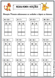 the spanish worksheet for addition and subtraction