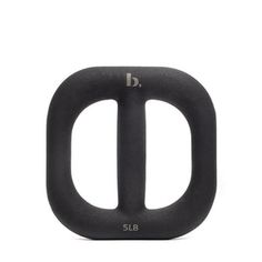 an image of a black object on a white background with the letter d in it