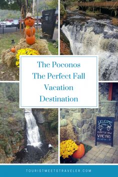 the poconos, the perfect fall vacation destination