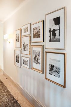 an instagram page with pictures hanging on the wall