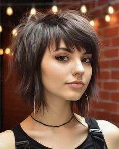 Choppy Bob Haircuts, Choppy Bob Hairstyles, Edgy Hair, Hair Color And Cut