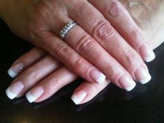 Dragon Claw, French Tip Acrylic Nails, French Manicure, Manicure