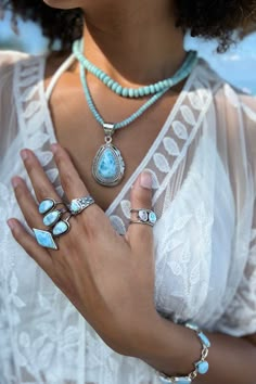 This contemporary ring showcases one Larimar stone and one Moonstone gemstone placed between two textured sterling silver bands. Larimar and Moonstone compliment each other very well. Larimar is found only in the Dominican Republic where it was thought to be from the Lost City of Atlantis. It actually comes from a volcanic deposit on the island. Through the years, it has been called Atlantis Stone, Dolphin Stone and Larimar although it is actually Pectolite. The soft blue color looks like the wa The Lost City Of Atlantis, City Of Atlantis, Lost City Of Atlantis, Larimar Bracelet, The Lost City, Silver Bands, Chalcedony Necklace, Larimar Necklace