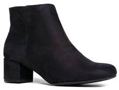 PRICES MAY VARY. A MUST HAVE FOR YOUR SHOE CLOSET: Whether you dress these classic booties up or down, these will become a regular in your rotation. Simple pull on booties are an everyday essential to complete your look. This revolutionary trend has become a wardrobe staple. BOOTIE CONFIDENCE: Strike up a conversation with confidence whenever you have on these round toe ankle boots! These round toe ankle boots have a vegan upper with a coordinating mid-height heel and an inside zipper closure fo Boots 2020, Cute Ankle Boots, Low Heel Ankle Boots, Shoes Boots Ankle, Comfortable Boots, Shoe Closet, Ankle Bootie, Womens Ankle Boots, Womens Boots Ankle