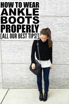 Fashion 101: 5 Tips to Teach You How to Wear Ankle Boots Ankle Boots Skirt, Boots With Leggings, Ankle Boots With Leggings, White Sweater Outfit, Ankle Boots With Jeans, Preppy Fall Outfits, How To Wear Ankle Boots, Oversized Sweater Outfit, Cozy Oversized Sweaters