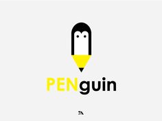 Penguin Logo Organic Logo Design, Penguin Art, Organic Logo, Animal Logo, 로고 디자인, Creative Professional, Global Community, Penguins