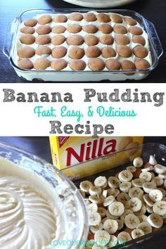 banana pudding is an easy and delicious dessert to make at home with only 3 ingredients