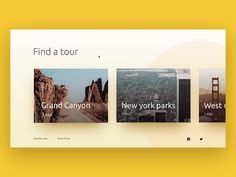 an image of a website page for a travel company that has been designed to look like it