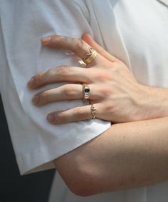 One of a Kind A unisex signet ring with contrasting salt & pepper diamond and sapphire. Specifications: 1.1ct white sapphire, 1.2ct salt and pepper diamond, set in a 14k yellow gold band Custom sized in approx. 10-14 days. Please contact us about rush orders. Please contact us about our stock availability other metal colors and sizes not listed at shop@machastudio.com 14k Gold Signet Ring With Vs Clarity For Everyday, Timeless Diamond Signet Ring With Gemstone, 14k Gold Signet Ring For Everyday, Everyday Yellow Gold Diamond Signet Ring, Classic Diamond Signet Ring For Everyday, Modern Diamond Signet Ring With Gemstone, Classic Diamond Initial Ring For Everyday, Classic Everyday Diamond Signet Ring, Everyday Classic Diamond Signet Ring