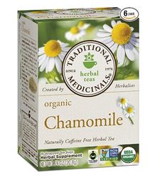 organic chamomile with lavender tea from traditional medicines, 20 count box