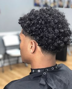 Curly Hair Taper, Boys Haircuts Curly Hair, Curly Taper Fade, Low Taper Fade Haircut