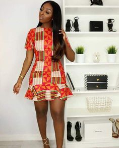 African Shorts, Gown Designs, African Styles, African Print Clothing, Ankara Gown