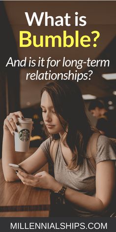 If you're a woman seeking a long term relationship, you absolutely want to be on Bumble! Millennialships has dating advice, relationship advice and self care info for millennial women. Tags: dating advice for women, dating tips for women, online dating advice, best dating apps, best free dating apps, Bumble vs Tinder, is bumble for long term relationships, what's bumble, how to get a boyfriend, dating coach, how to find love, online dating humour, online dating help. Online Dating Humor, Dating Humor Quotes, Dating Advice Quotes, Best Dating Apps, Flirting Quotes Funny, Dating Coach