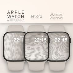 Minimalist Apple Watch Wallpaper, Minimal lines design Smartwatch Wallpaper, Minimal set of 3 Apple Watch Faces instant digital download, Stylish Apple watch background bundle set of 3 iWatch Screensaver images, Geometric Line art design for new Apple watch lockscreen, Beige Aesthetic wallpapers, Apple watch wallpaper that fits most square screen Smart watches. This is an easy and creative way to style your Apple Watch! Mix & match with the watch face, the watch band and your outfit! ⭐️ Need mor Wallpaper Male, Wallpapers Apple Watch, Apple Watch Wallpapers, Smartwatch Wallpaper, Watch Background, Watch Wallpapers, Art Apple, Apple Watch Face, Screen Wallpapers